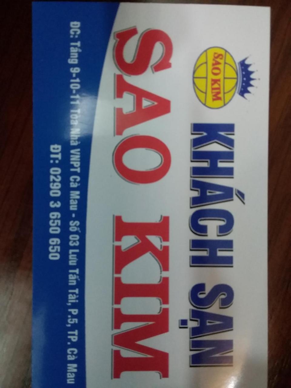 Sao Kim Hotel Ca Mau Luaran gambar